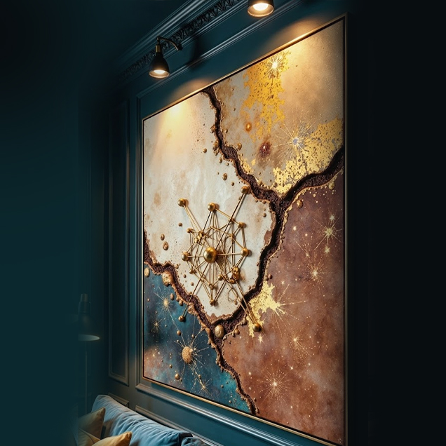 Celestial Textured Art Product image